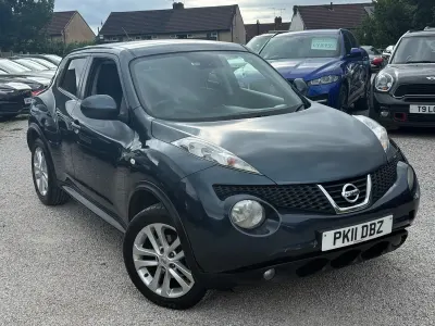Used Nissan Juke Tekna 110 HP (80 kW) 2011 Blue SUV