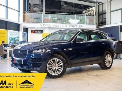 Used Jaguar F-Pace Portfolio 240 HP (176 kW) 2017 Blue SUV