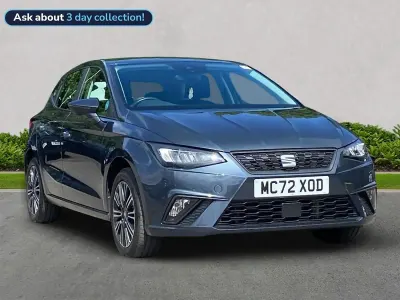 Used Seat Ibiza SE Technology 95 HP (69 kW) 2023 Grey Hatchback