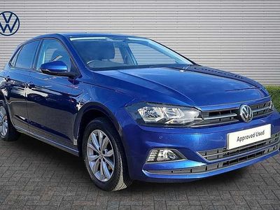 Used VW Polo Match 80 HP (58 kW) 2020 Blue Hatchback