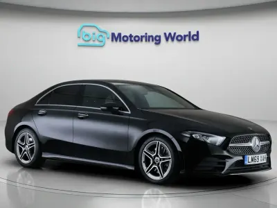 Used Mercedes A250 AMG line 224 HP (164 kW) 2019 Black Sedan