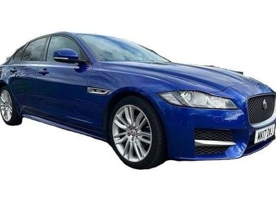 Used Jaguar XF R-Sport 180 HP (132 kW) 2017 Blue Sedan