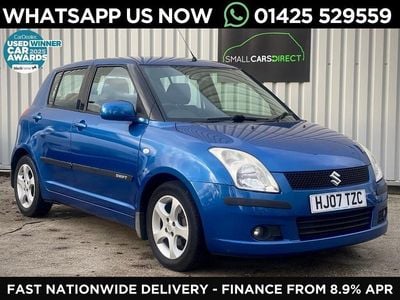 Blue Used 2007 Suzuki Swift GLX Hatchback | £2,000 (A bit pricey)
