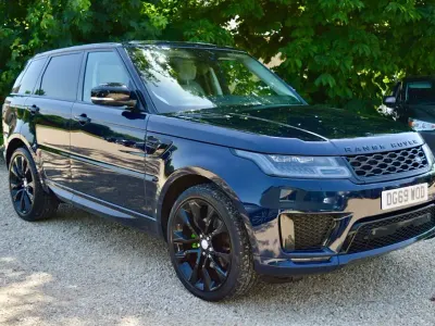 Used Land Rover Range Rover Sport Autobiography Dynamic 301 HP (221 kW) 2020 Blue SUV