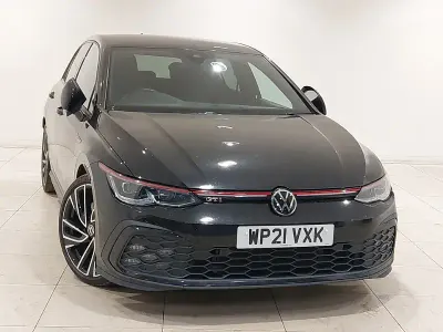 Used VW Golf VIII GTI 245 HP (180 kW) 2021 Black Hatchback