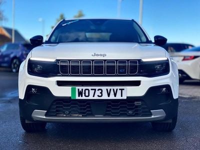 White Used 2024 Jeep Avenger EV Summit SUV | £18,000 (Fair price)