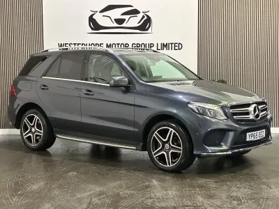 Used Mercedes GLE250 AMG Line Premium 204 HP (150 kW) 2015 Grey SUV