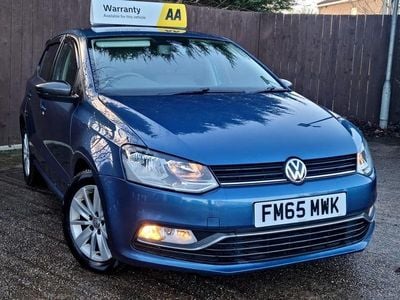 Blue Used 2015 VW Polo SE Hatchback | £6,695 (Fair price)