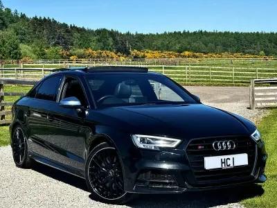 Used Audi S3 Black Edition 300 HP (220 kW) 2019 Black Sedan