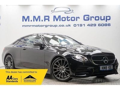 Used Mercedes E300 AMG line 245 HP (180 kW) 2018 Black Coupe