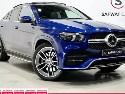 Used Mercedes GLE400 AMG Line Premium Plus 330 HP (242 kW) 2021 Blue SUV