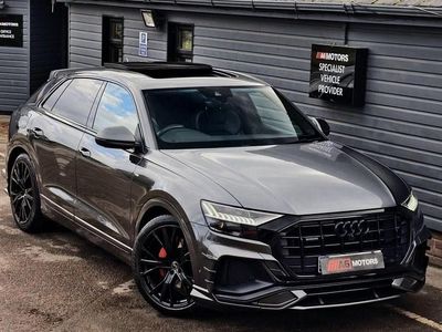 Grey Used 2018 Audi Q8 S-Line SUV | £34,989 (Expensive)