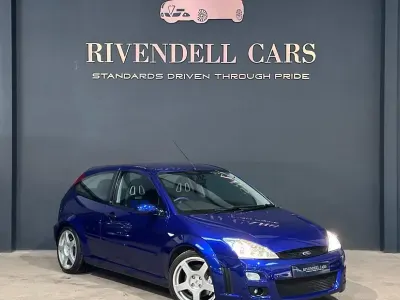 Used Ford Focus RS 215 HP (158 kW) 2003 Blue Hatchback