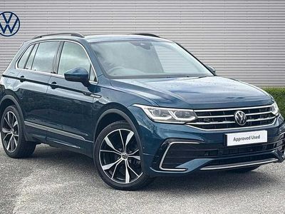 Used VW Tiguan R-line Edition 150 HP (110 kW) 2024 Blue SUV