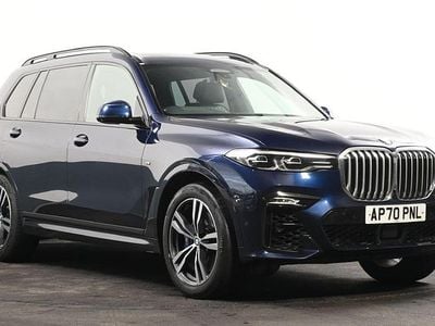 Used BMW X7 M Sport 340 HP (250 kW) 2020 Tanzanite blue ii metallic SUV