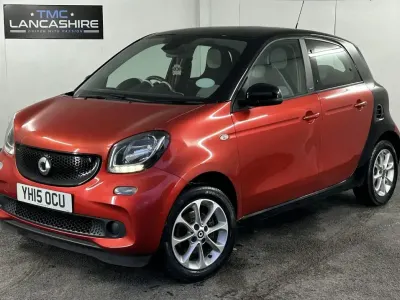 Used Smart ForFour Passion 2015 Red Hatchback