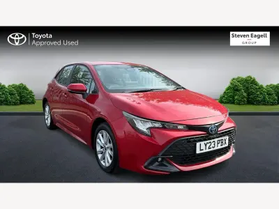 Used Toyota Corolla 2023 Red Hatchback