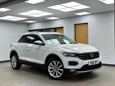 White Used 2021 VW T-Roc SEL SUV | £14,679 (Fair price)