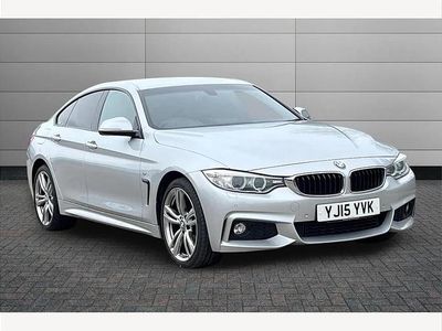 Silver Used 2015 BMW 420 M Sport Coupe | £12,495 (Fair price)
