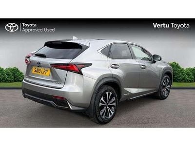 Used Lexus NX300h Sport Line 194 HP (142 kW) 2019 Silver SUV