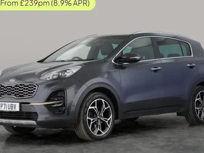 Used Kia Sportage GT-Line 136 HP (100 kW) 2021 Grey SUV