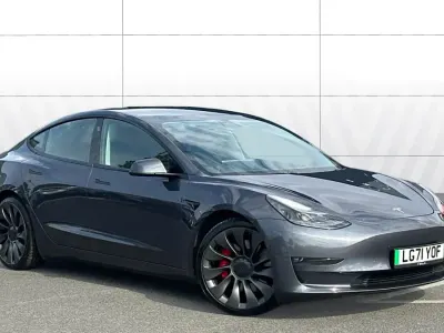 Used Tesla Model 3 Performance 461 kW (627 HP) 2021 Grey Sedan