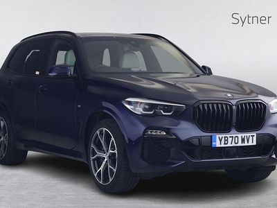Used BMW X5 M Sport 335 HP (246 kW) 2020 Blue SUV