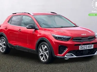 Used Kia Stonic GT-Line 120 HP (88 kW) 2022 Red SUV