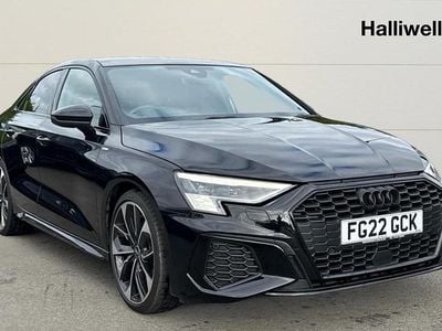 Black Used 2022 Audi A3 Advanced Sedan | £27,490 (Expensive)