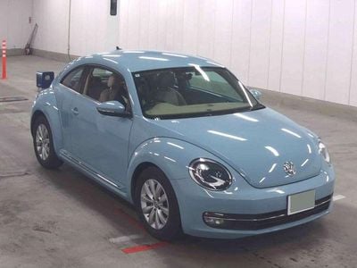Used VW Beetle Design 105 HP (77 kW) 2015 Blue Hatchback