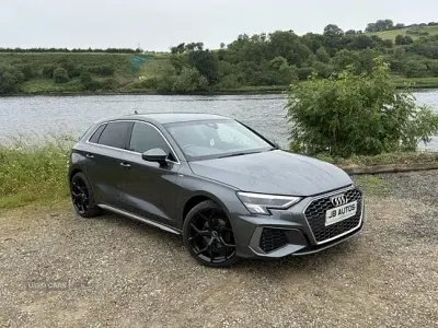 Used Audi A3 S-Line 110 HP (80 kW) 2021 Grey Sedan