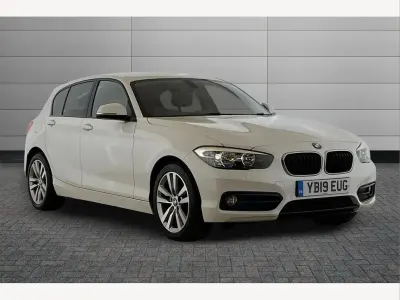 Używany BMW 116 Sport Line 116 KM (85 kW) 2019 Biały Hatchback