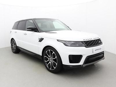 White Used 2022 Land Rover Range Rover Sport HSE SUV | £42,750 (Super price)