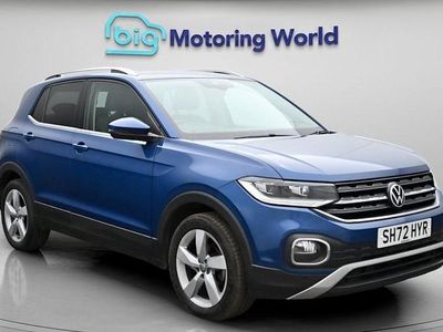 Usado VW T-Cross SEL 110 CV (80 kW) 2022 Azul SUV