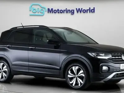 Used VW T-Cross Black Edition 110 HP (80 kW) 2022 Black SUV
