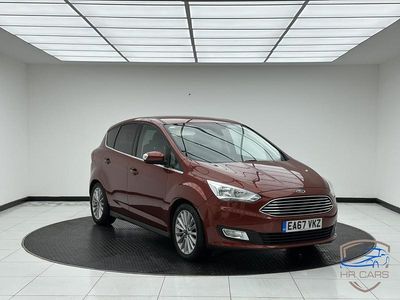 Red Used 2017 Ford C-MAX Titanium MPV | £9,900 (Fair price)