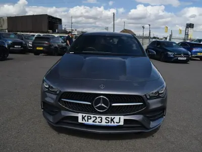 Used Mercedes CLA180 AMG line 136 HP (100 kW) 2023 Grey Coupe