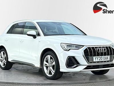 Used Audi Q3 S-Line 150 HP (110 kW) 2020 White SUV