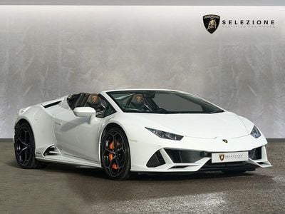 Used Lamborghini Huracán 2021 White Cabriolet