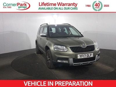 Used Skoda Yeti SE Drive 110 HP (80 kW) 2017 Green SUV