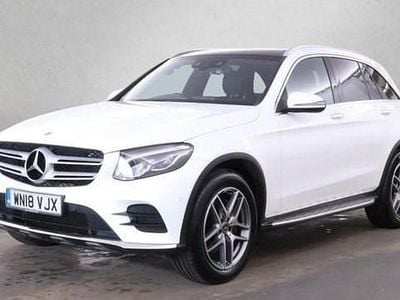 Used Mercedes GLC250 AMG line 204 HP (150 kW) 2018 White SUV