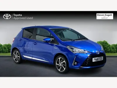 Used Toyota Yaris Hybrid 2018 Blue Hatchback