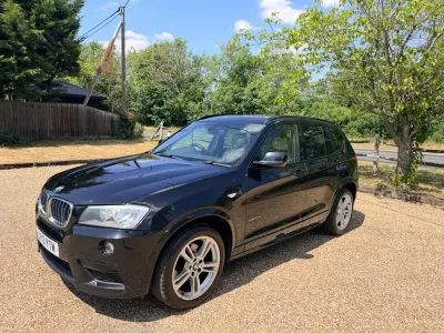 Used BMW X3 M Sport 184 HP (135 kW) 2013 Black SUV
