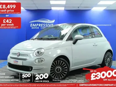 Used Fiat 500 Launch Edition 70 HP (51 kW) 2021 Grey Hatchback