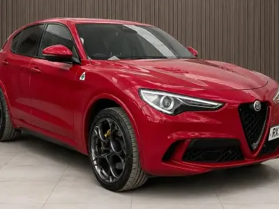 Used Alfa Romeo Stelvio Quadrifoglio 510 HP (375 kW) 2021 Red SUV