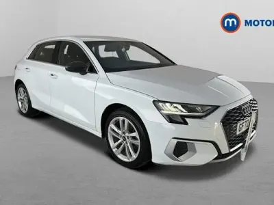 Used Audi A3 Sportback Sport 150 HP (110 kW) 2022 White Hatchback