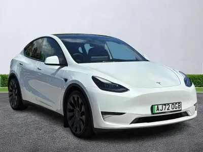Used Tesla Model Y Performance 313 kW (426 HP) 2022 White SUV