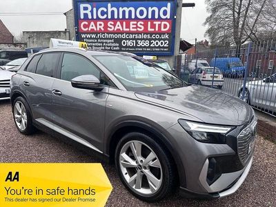 Used Audi Q4 e-tron S-Line 150 kW (204 HP) 2021 Grey SUV