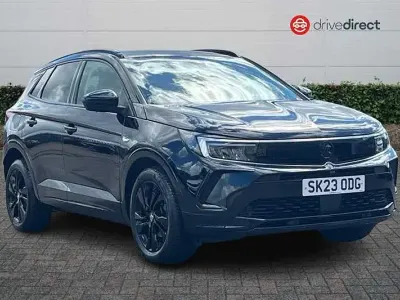 Used Vauxhall Grandland X S 130 HP (95 kW) 2023 Black SUV