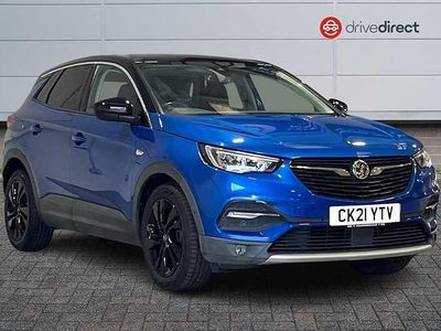 Used Vauxhall Grandland X SRi 2021 Blue SUV